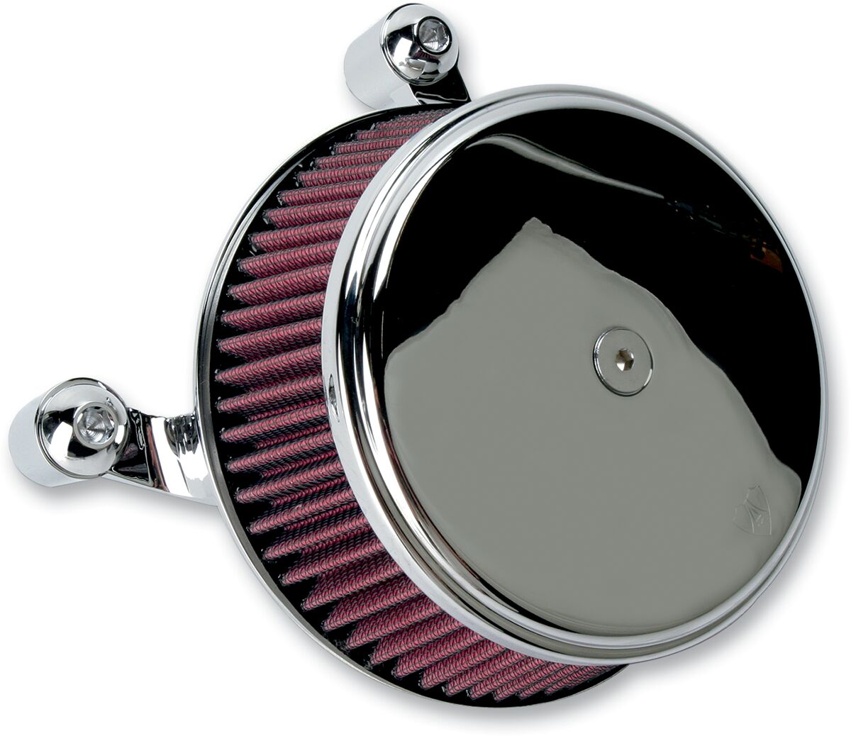 AIR FILTER KIT BIG SUCKER STAGE 1 WITH STANDARD AIR FILTER SMOOTH CHROME