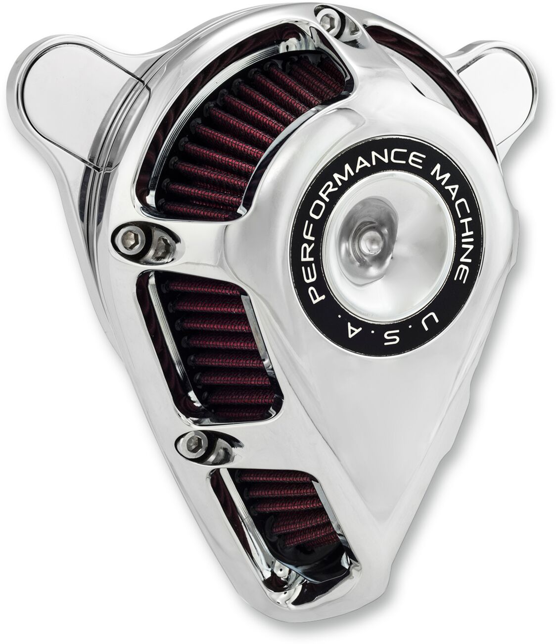 AIR CLEANER JET CV/EFI CHROME