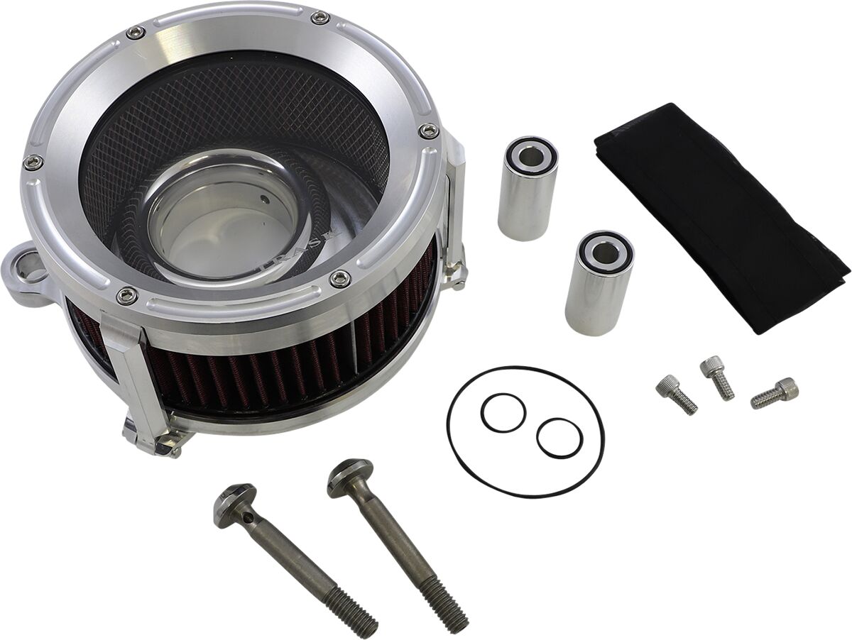 AIR CLEANER KIT ASSAULT CHARGE HIGH-FLOW TBW ALUMINUM RAW