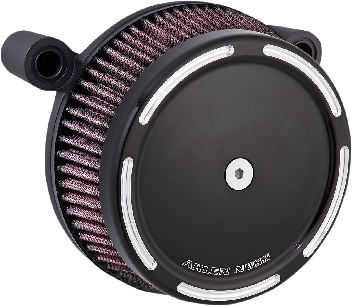 AIR FILTER KIT BIG SUCKER STAGE 1 WITH SYNTHETIC AIR FILTER SLOT TRACK BLACK