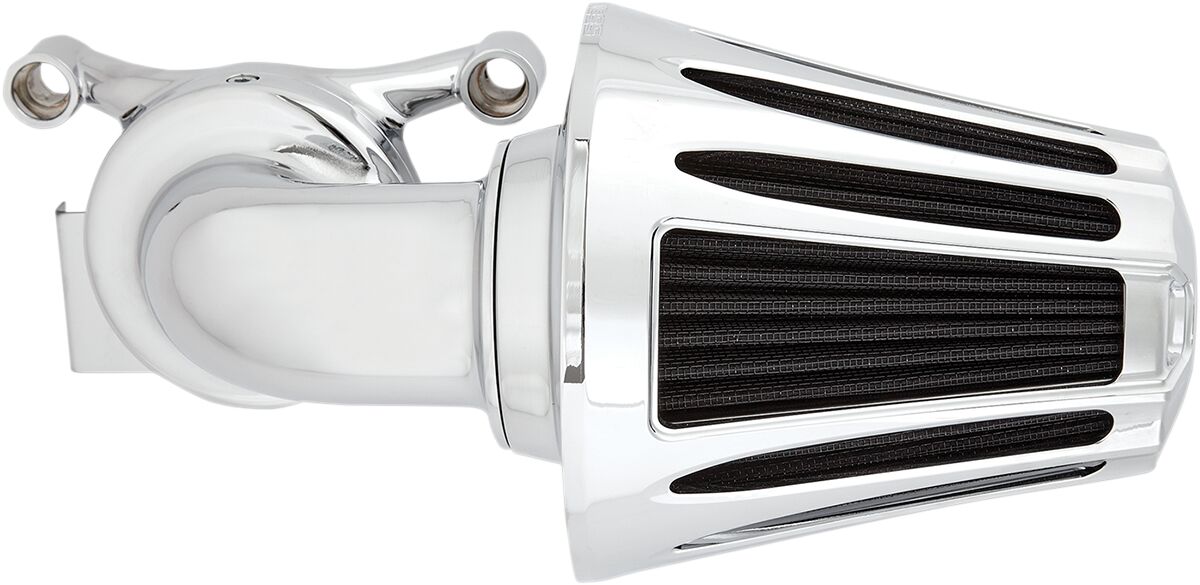 AIR CLEANER KIT MONSTER SUCKER WITH COVER DEEP CUT CHROME