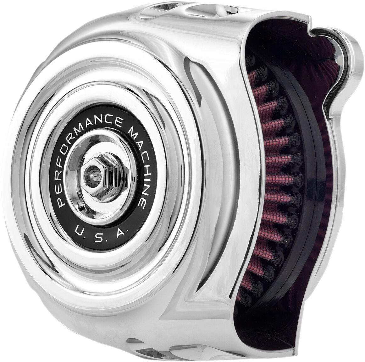 AIR CLEANER VINTAGE CHROME