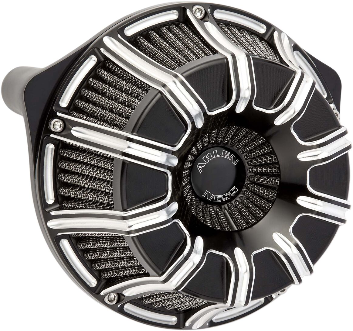 AIR CLEANER KIT INVERTED BIG SUCKER 10-GAUGE BLACK