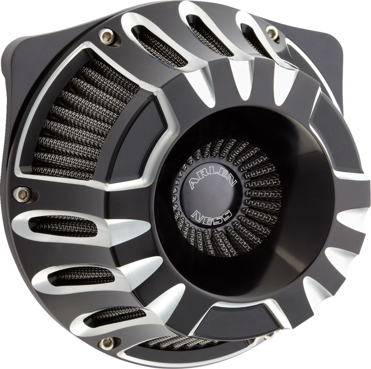AIR CLEANER DEEP CUT INVERTED BLACK