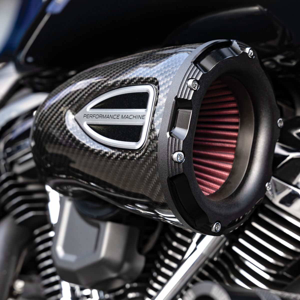Air Cleaner C4 series Carbon Fiber Black Ops Touring 2024+