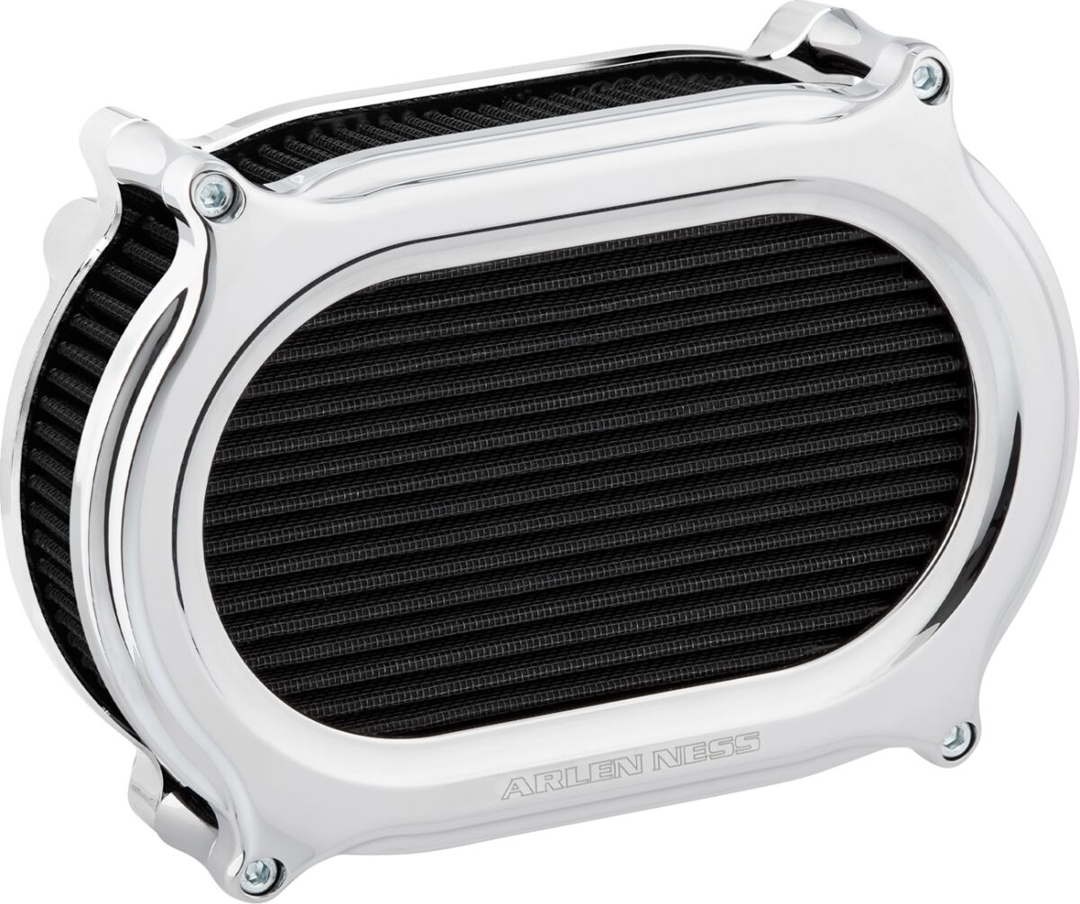 AIR CLEANER STAGE II OVAL CHROME