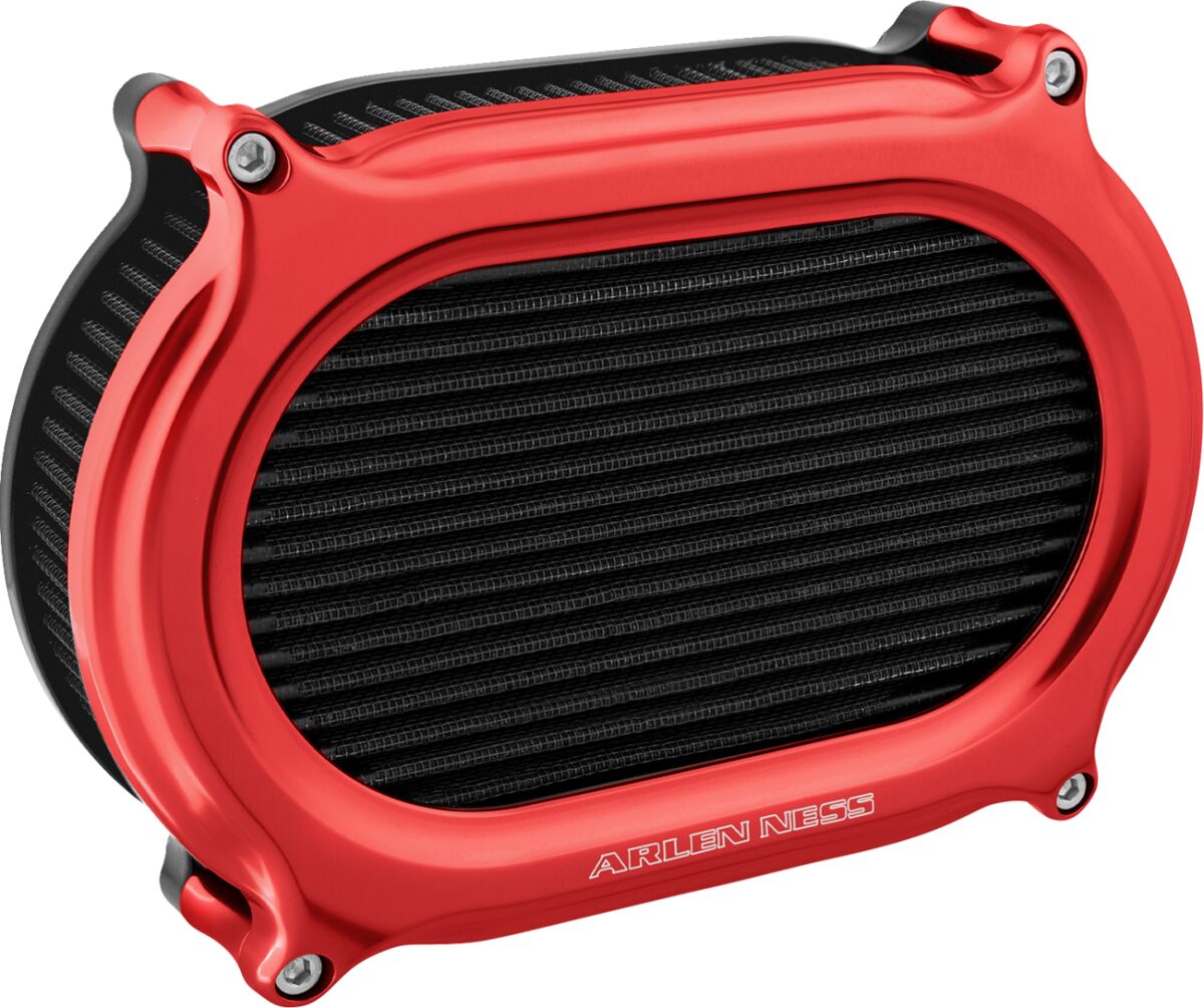 AIR CLEANER STAGE II OVAL RED