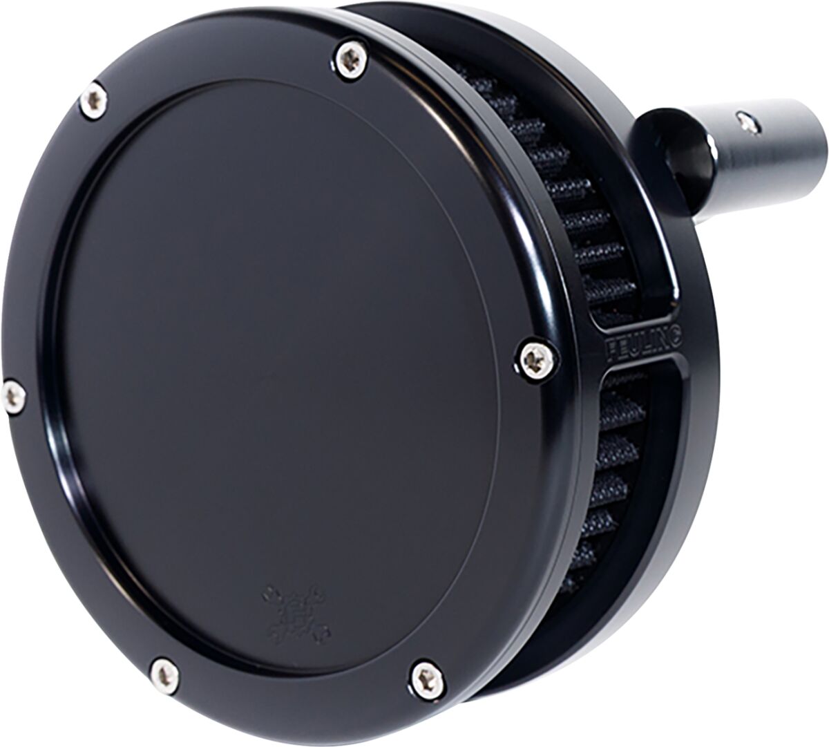 Õhufilter BA Slim, umbne kate, must/must, 99-17 Twin Cam
