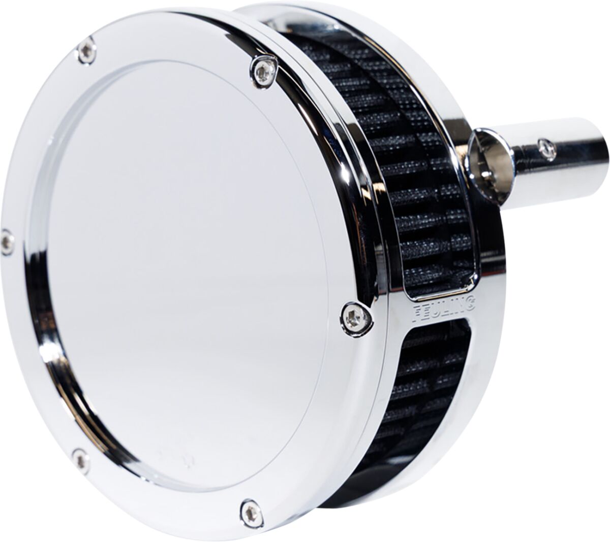 Õhufilter BA Slim, umbne kate, kroom/must, 99-17 Twin Cam