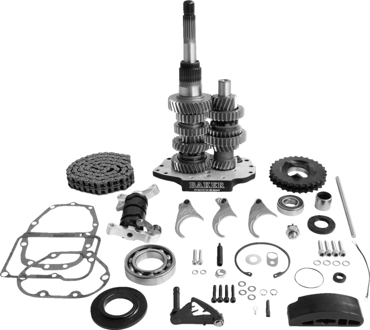 Käiguratas ST DD6 90-7 3.24/BLK