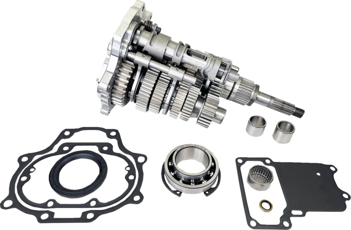 Super Gear komplekt Fat 6, 2007-2017 Twin Cam, poleeritud