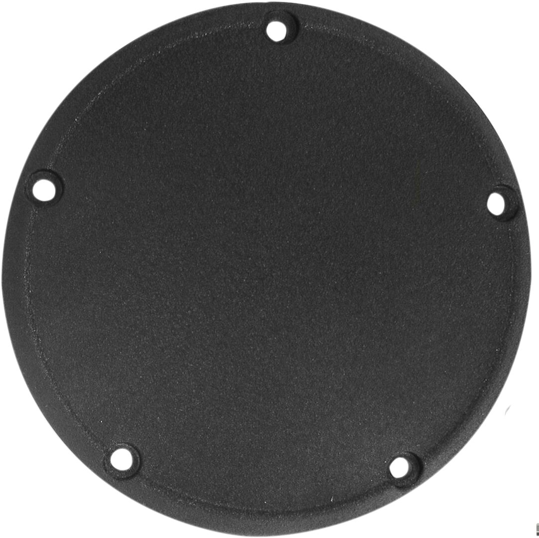 DERBY COVER WRINKLE BLACK TWIN CAM