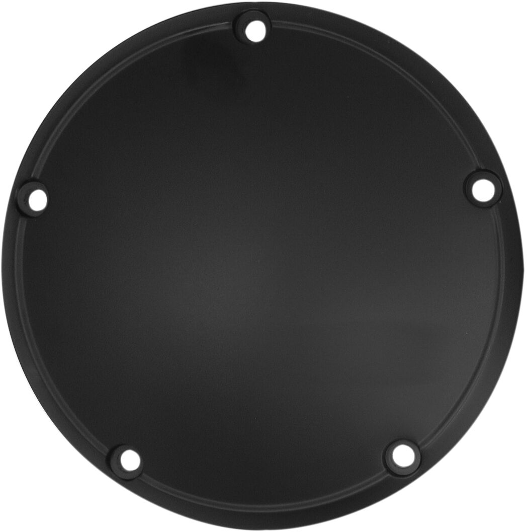 DERBY COVER FLAT BLACK TWIN CAM