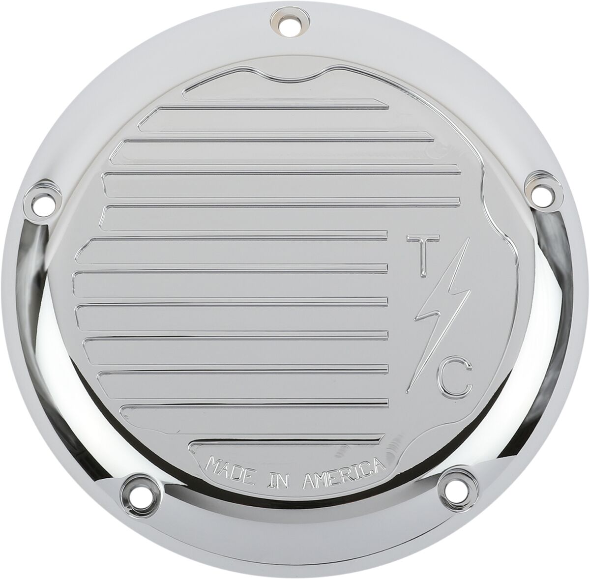 COVER DERBY FINNED M8 CHR