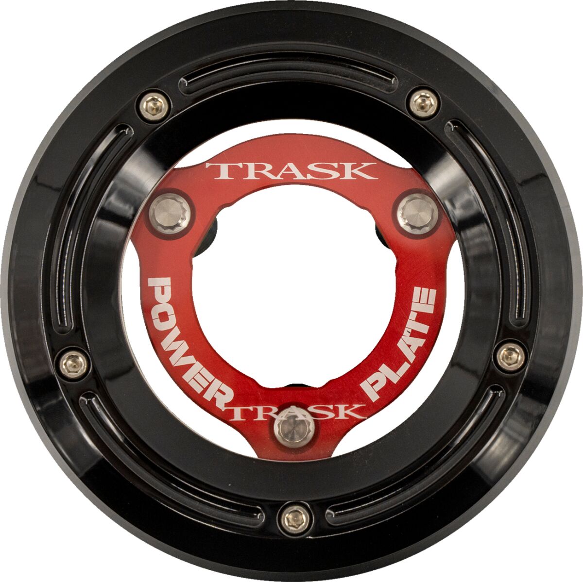DERBY COVER AND POWER PLATE KIT M8 SFTL BLK/RED