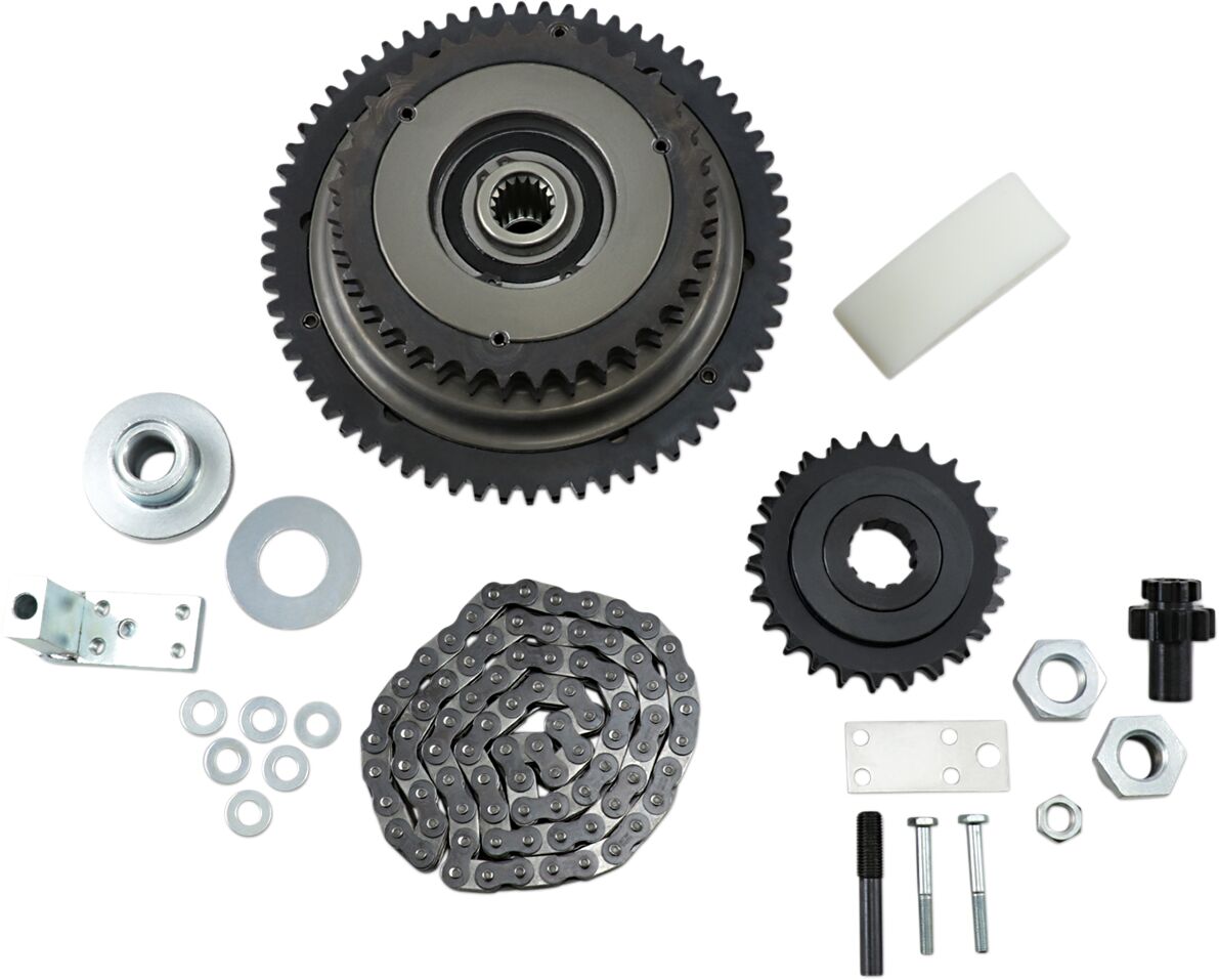 PRIMARY CHAIN DRIVE KIT WITH BALL-BEARING LOCKUP CLUTCH