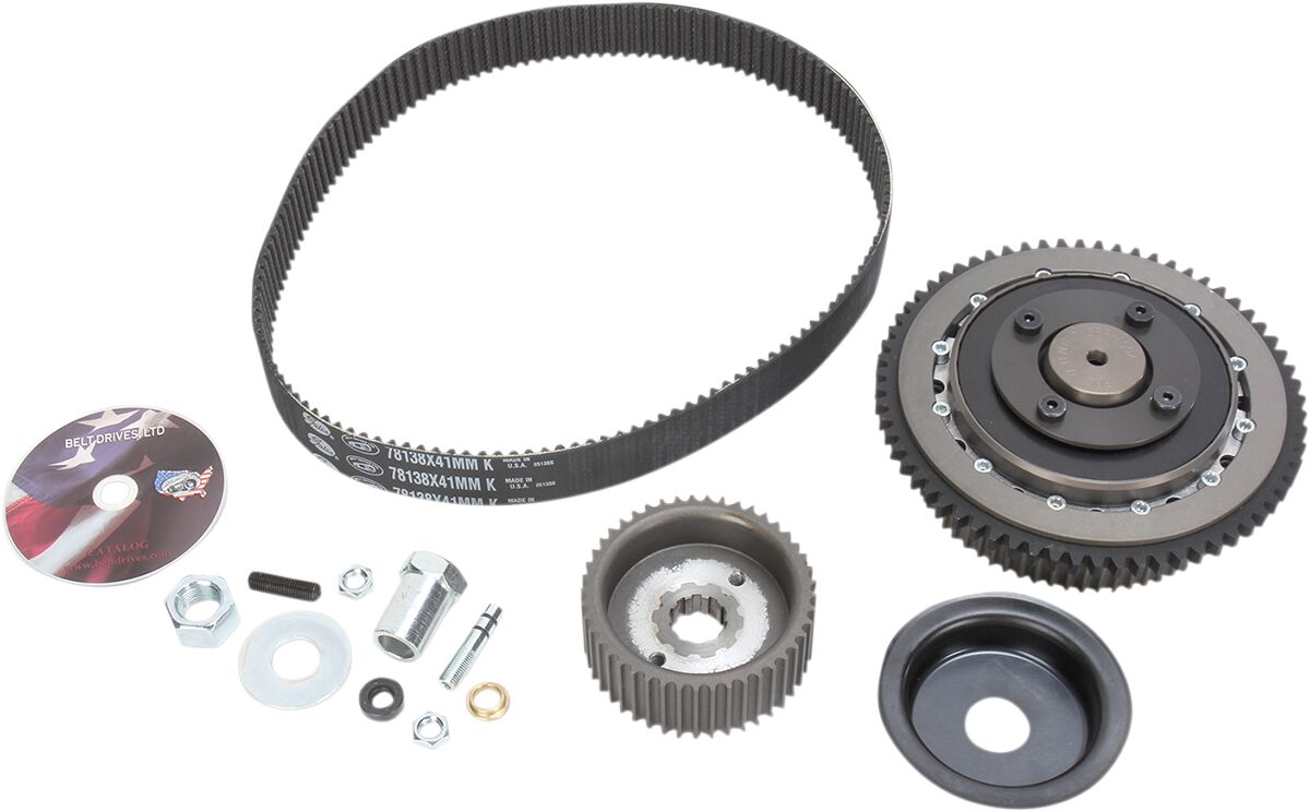 BELT DRIVES WITH QUIET CLUTCH SYSTEM 8M