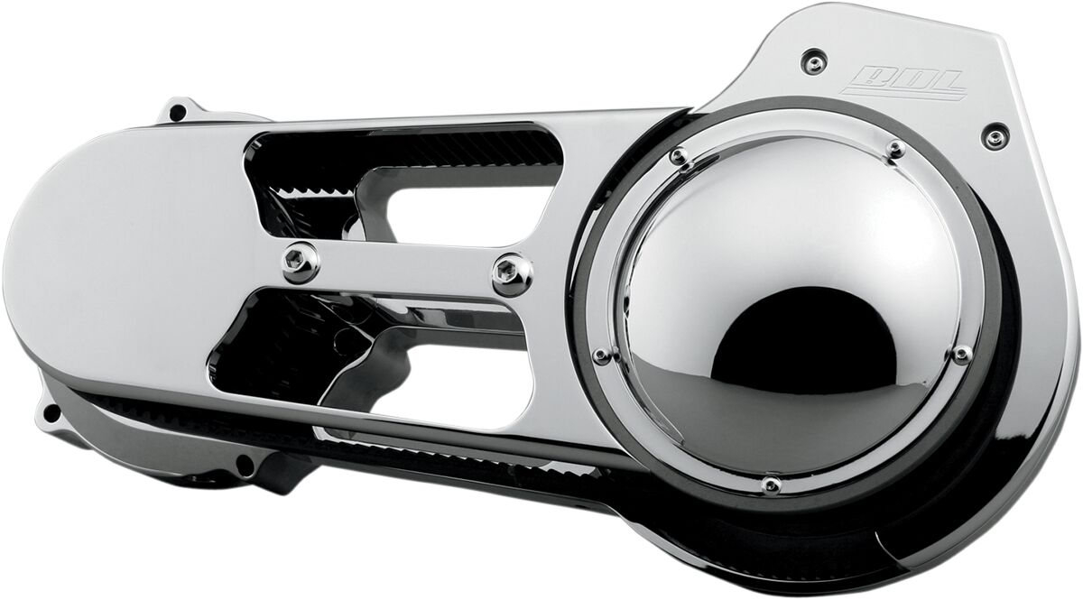 OPEN BELT DRIVE KIT CHROMED 2-3/4''