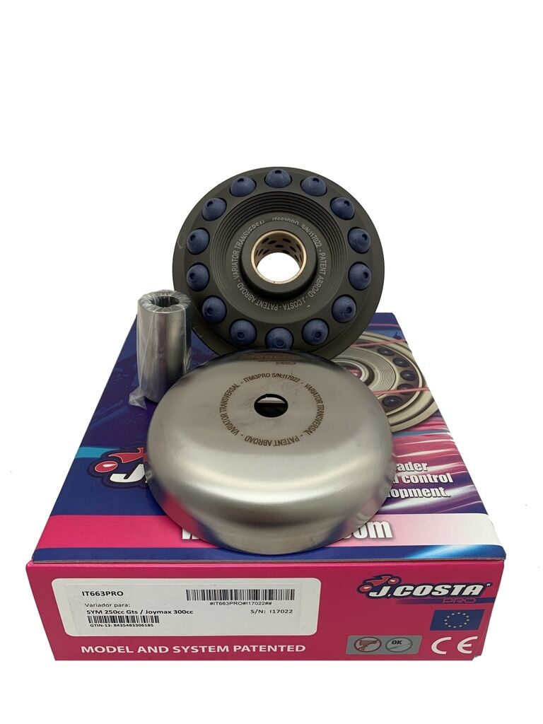Variaator, SYM GTS/Joymax 250CC
