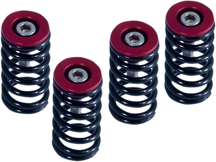 Siduri vedrude komplekt, Ducati, must, 6 tk