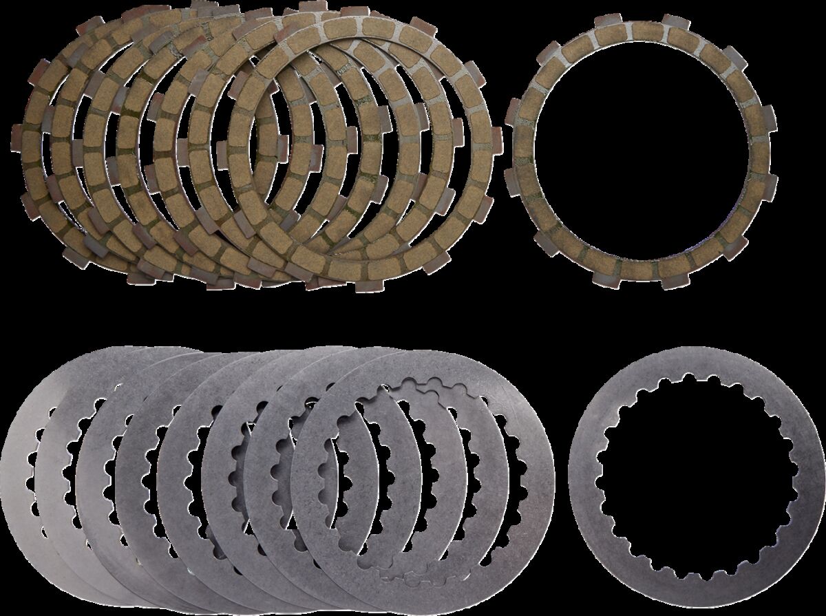 Siduri hõõrd- ja terasketaste komplekt, kevlar/teras