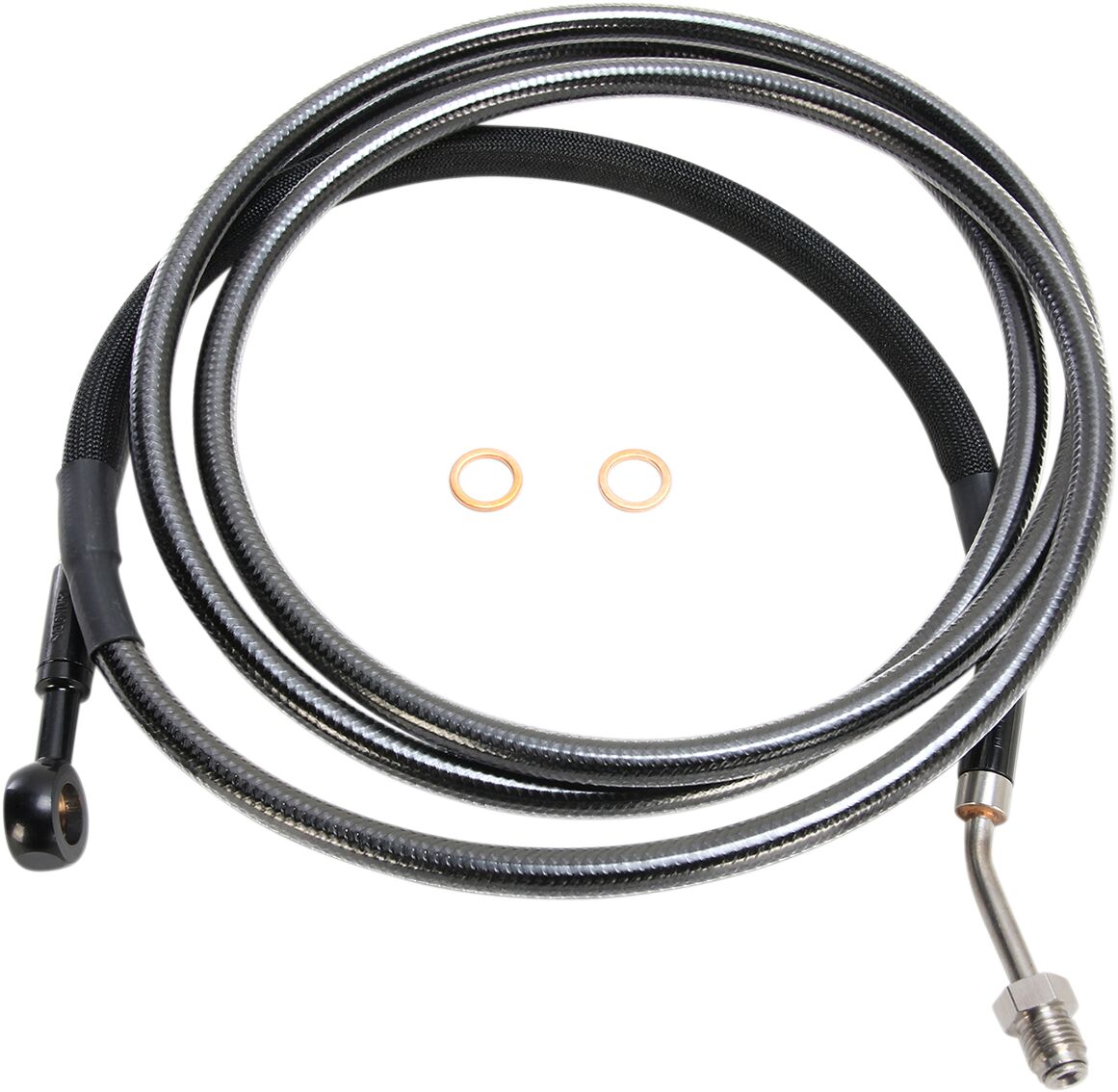 CLUTCH LINE HYDRAULIC PTFE CHROME BLACK