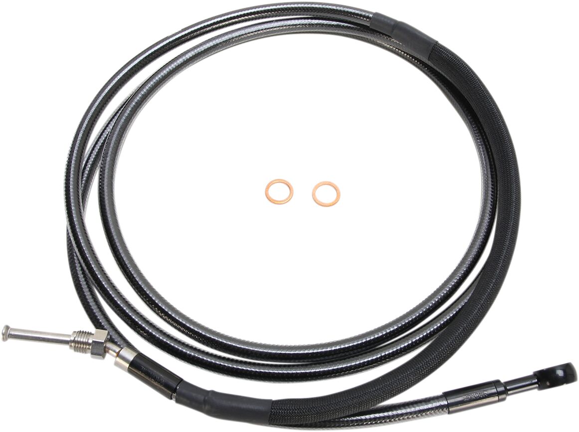 CLUTCH LINE HYDRAULIC PTFE CHROME BLACK
