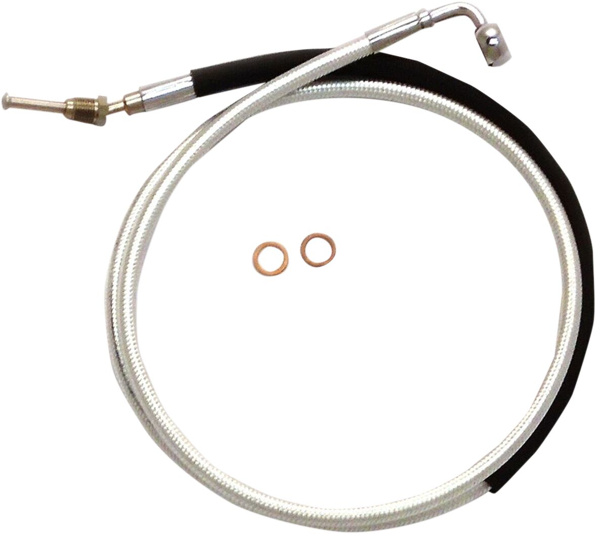 Siduri voolik +24", hüdrauliline, Sterling Chromite® II, kroom, naturaalne/läbipaistev