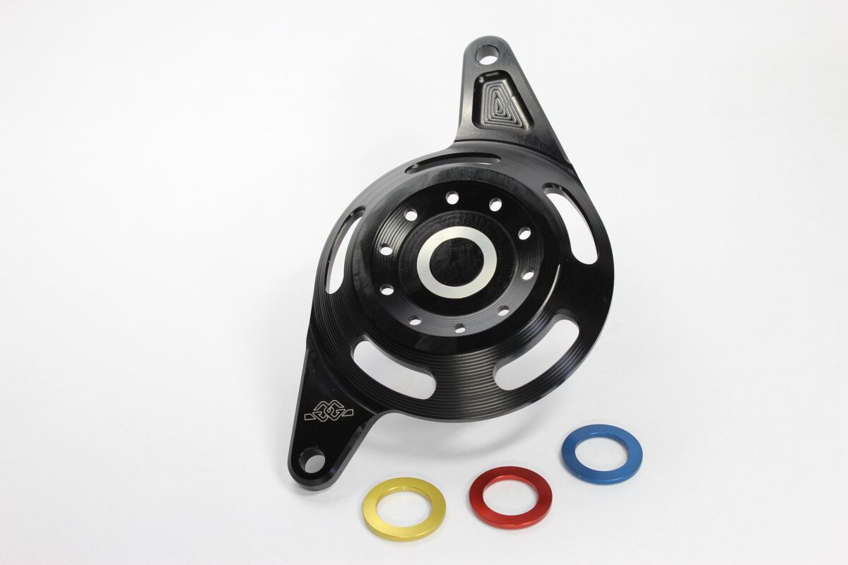 COVER SPROCKET BLACK/MULTICOLORED DUCATI