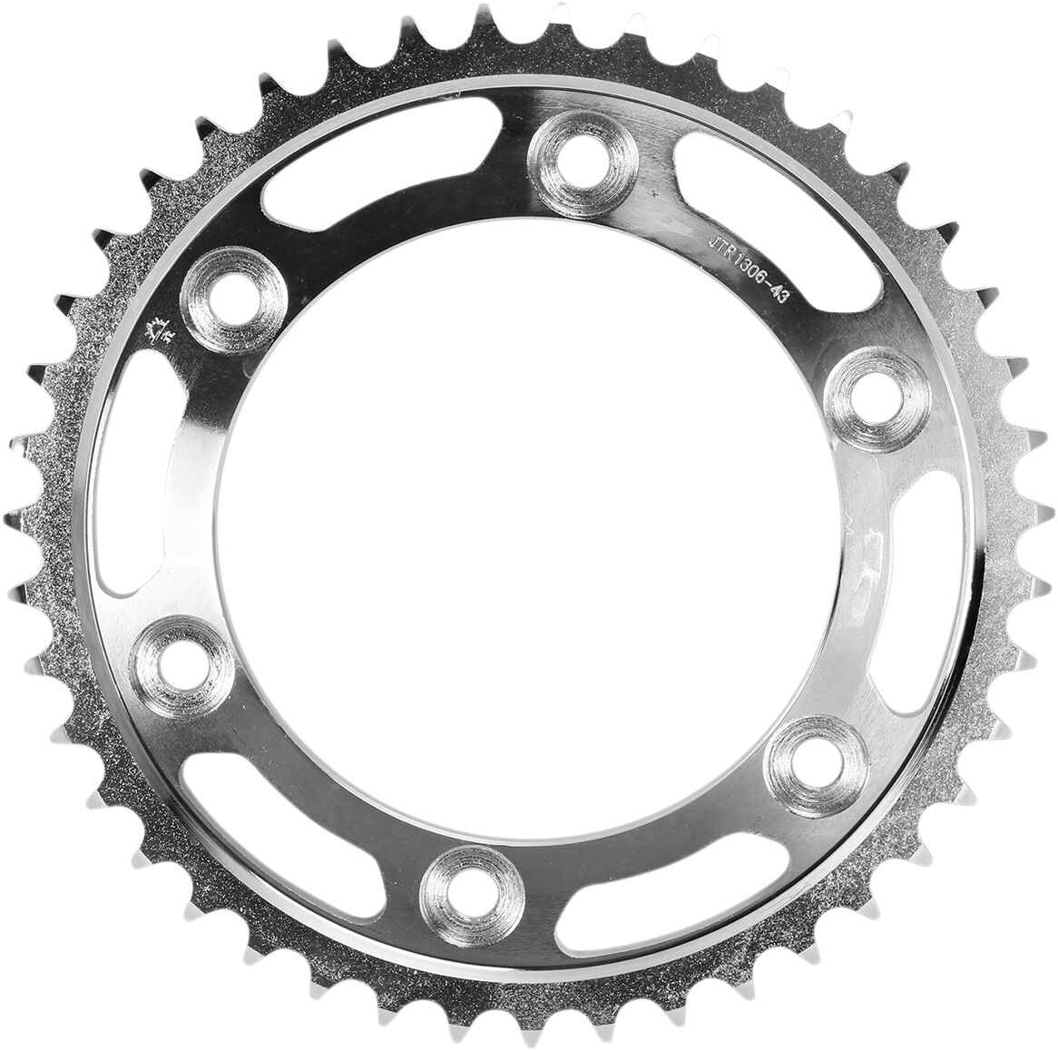 JTR1306.43 REAR REPLACEMENT SPROCKET 43 TEETH 530 PITCH NATURAL STEEL