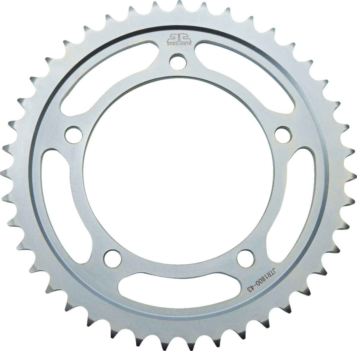 JTR1800.43 REAR REPLACEMENT SPROCKET 43 TEETH 530 PITCH NATURAL STEEL