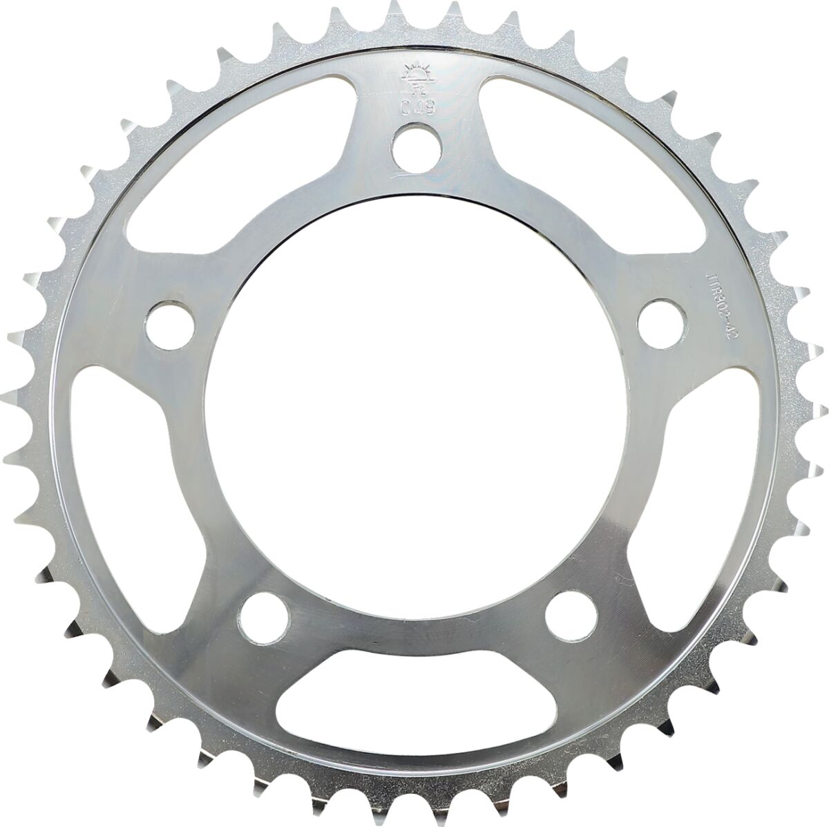 JTR302.42 REAR REPLACEMENT SPROCKET 42 TEETH 530 PITCH NATURAL STEEL