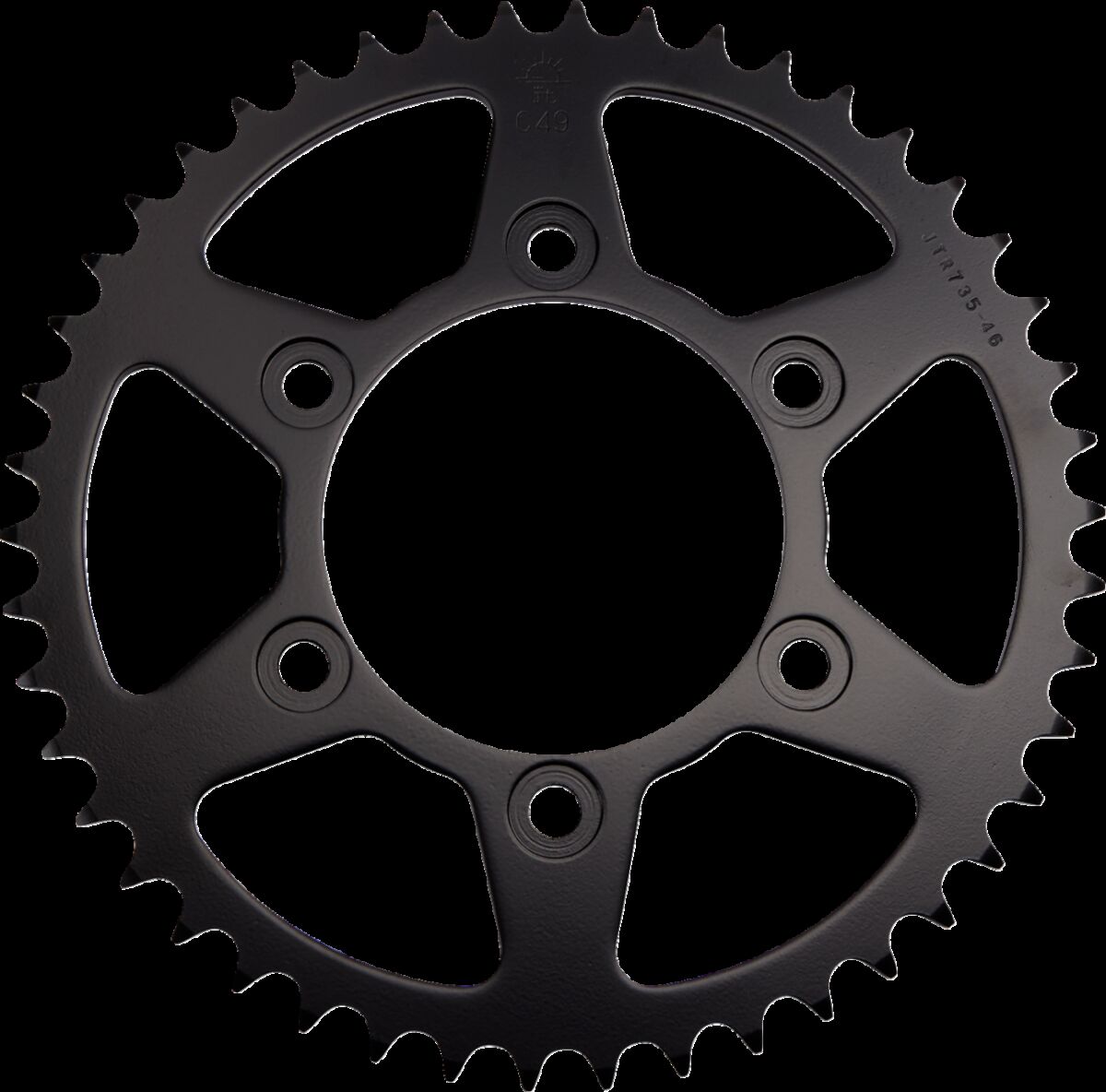 JTR735.46 REAR REPLACEMENT SPROCKET 46 TEETH 520 PITCH NATURAL STEEL