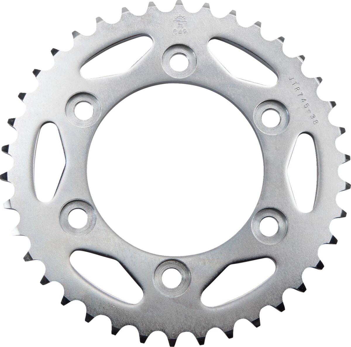 JTR745.38 REAR REPLACEMENT SPROCKET 38 TEETH 525 PITCH NATURAL STEEL