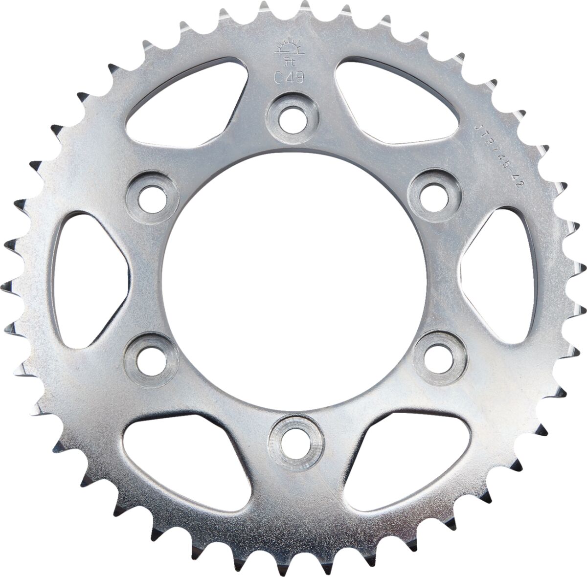 JTR745.42 REAR REPLACEMENT SPROCKET 42 TEETH 525 PITCH NATURAL STEEL