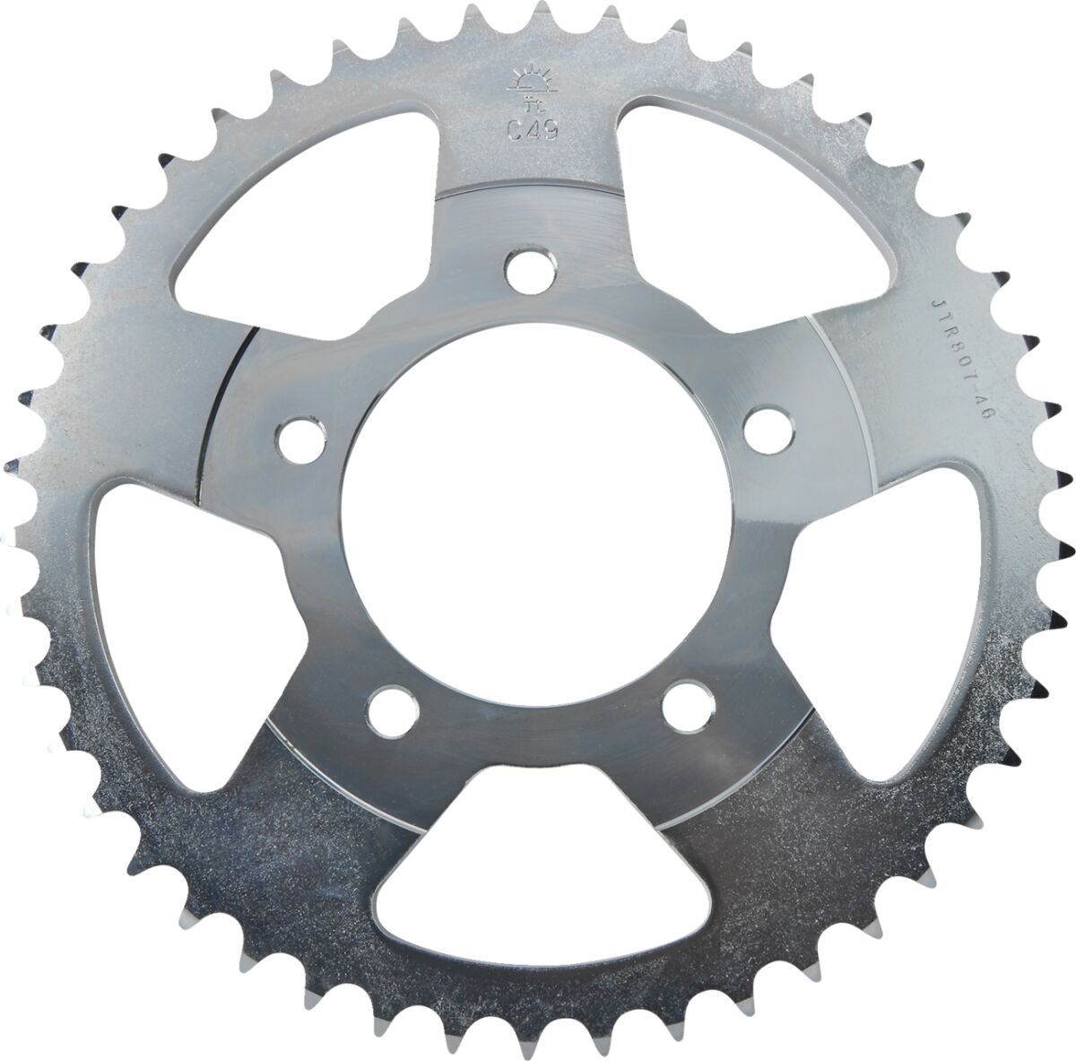 JTR807.46 REAR REPLACEMENT SPROCKET 46 TEETH 525 PITCH NATURAL STEEL