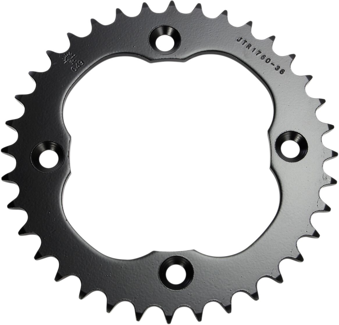 JTR1760.36 REAR REPLACEMENT SPROCKET 36 TEETH 520 PITCH NATURAL C49 HIGH CARBON STEEL