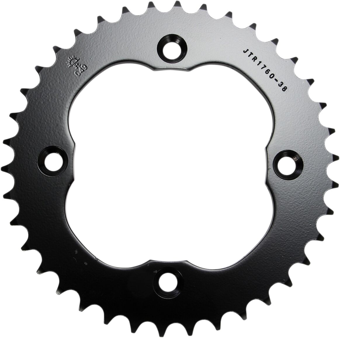 JTR1760.38 REAR REPLACEMENT SPROCKET 38 TEETH 520 PITCH NATURAL C49 HIGH CARBON STEEL