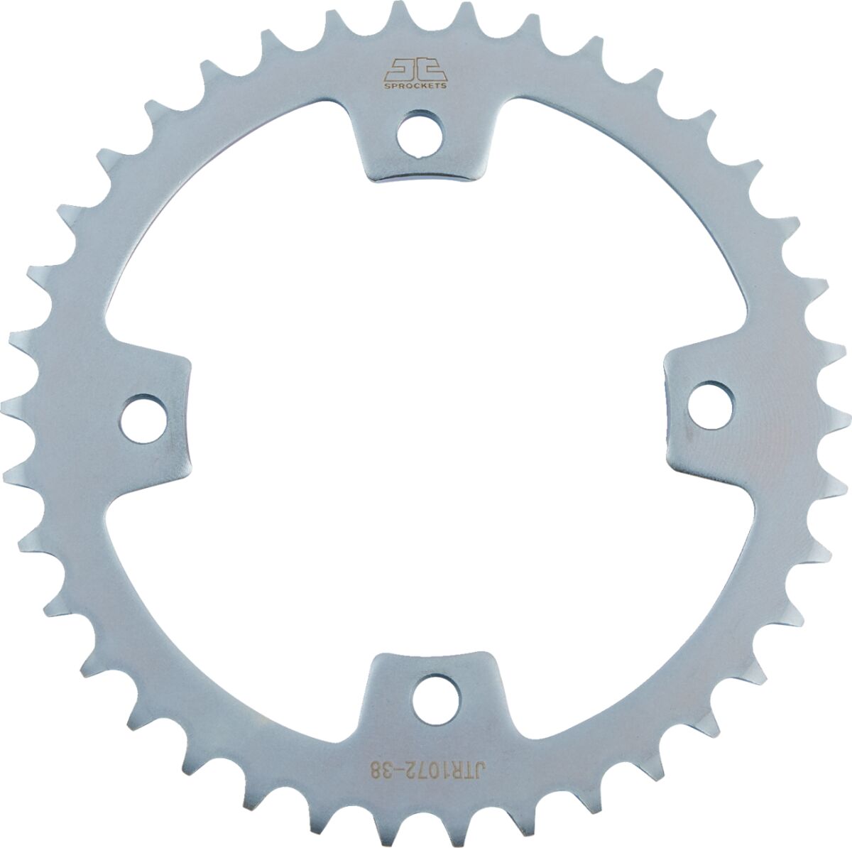 JTR1072.38 REAR REPLACEMENT SPROCKET 38 TEETH 520 PITCH NATURAL C49 HIGH CARBON STEEL