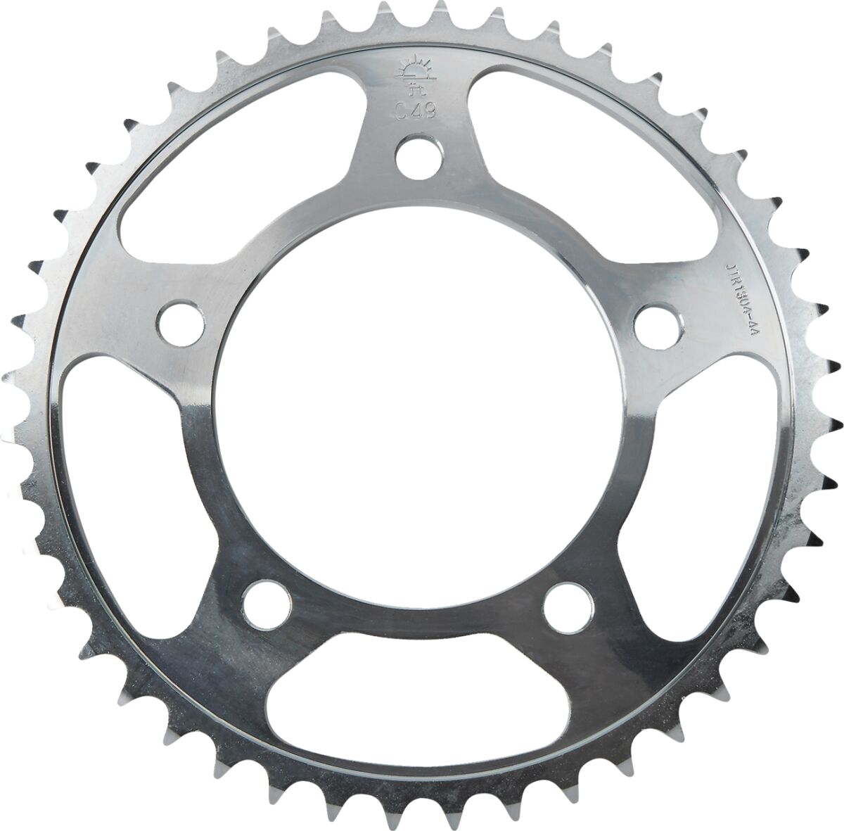 JTR1304.44 REAR REPLACEMENT SPROCKET 44 TEETH 525 PITCH NATURAL STEEL