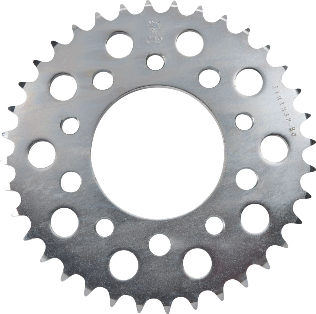JTR1332.36 REAR REPLACEMENT SPROCKET 36 TEETH 525 PITCH NATURAL STEEL