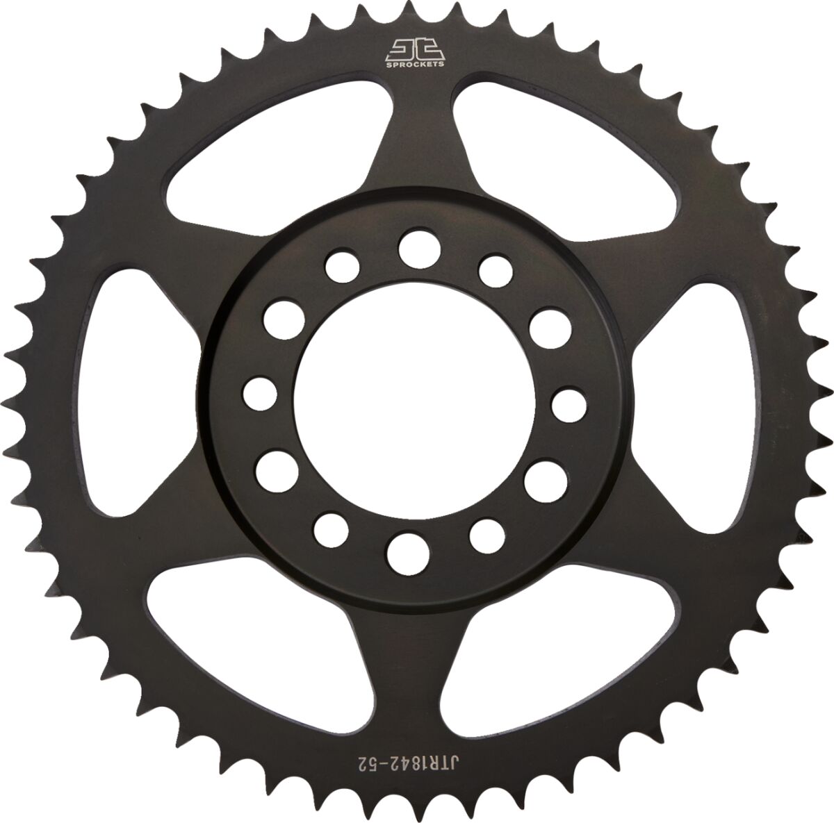 JTR1842.52 REAR REPLACEMENT SPROCKET 52 TEETH 428 PITCH NATURAL STEEL