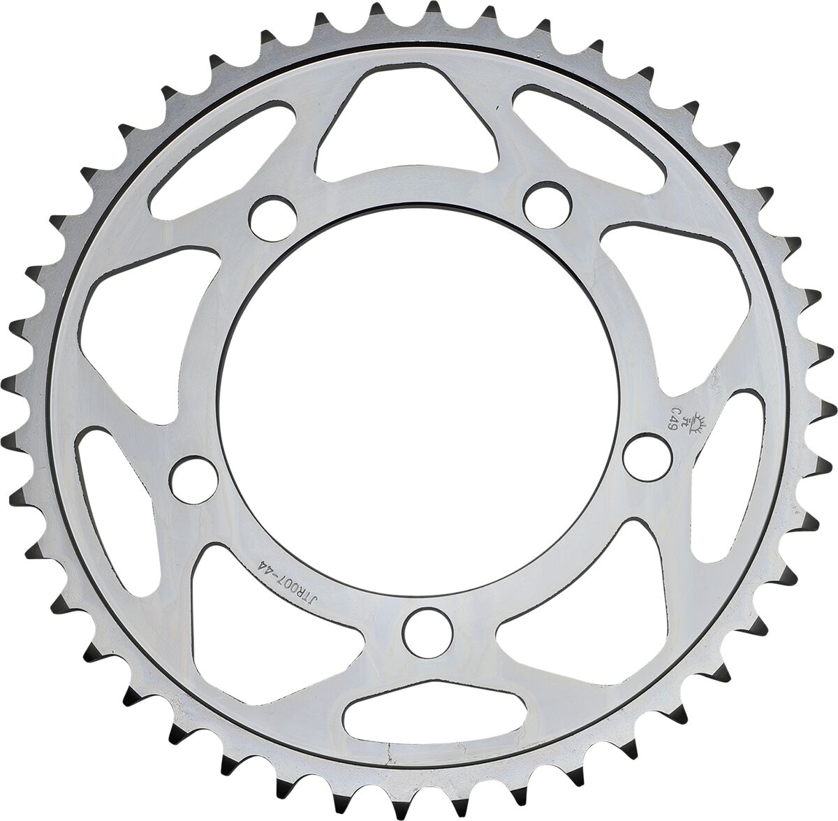 JTR7.44 REAR REPLACEMENT SPROCKET 44 TEETH 525 PITCH NATURAL CARBON STEEL