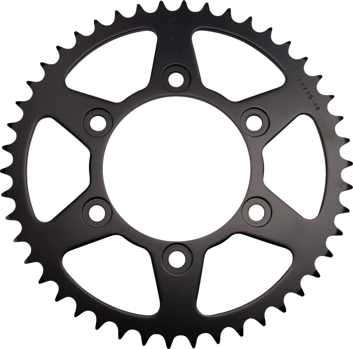 JTR735.45 REAR REPLACEMENT SPROCKET 45 TEETH 520 PITCH NATURAL CARBON STEEL