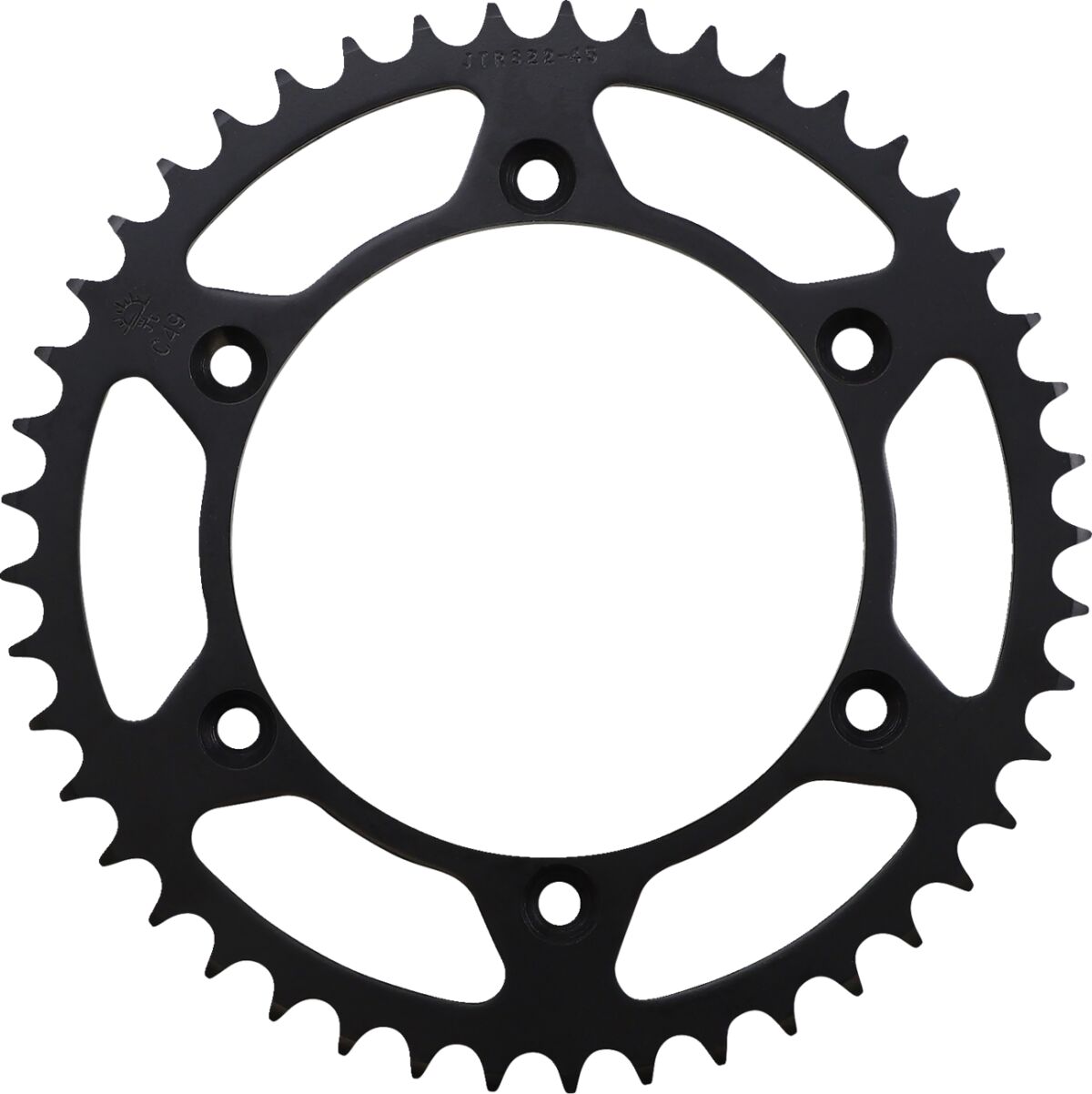 JTR822.45 REAR REPLACEMENT SPROCKET 45 TEETH 520 PITCH NATURAL C49 HIGH CARBON STEEL