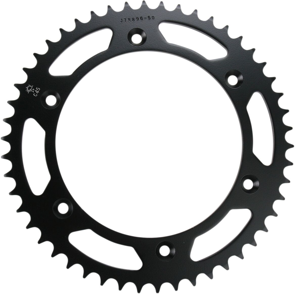 JTR896.50 REAR REPLACEMENT SPROCKET 50 TEETH 520 PITCH NATURAL C49 HIGH CARBON STEEL