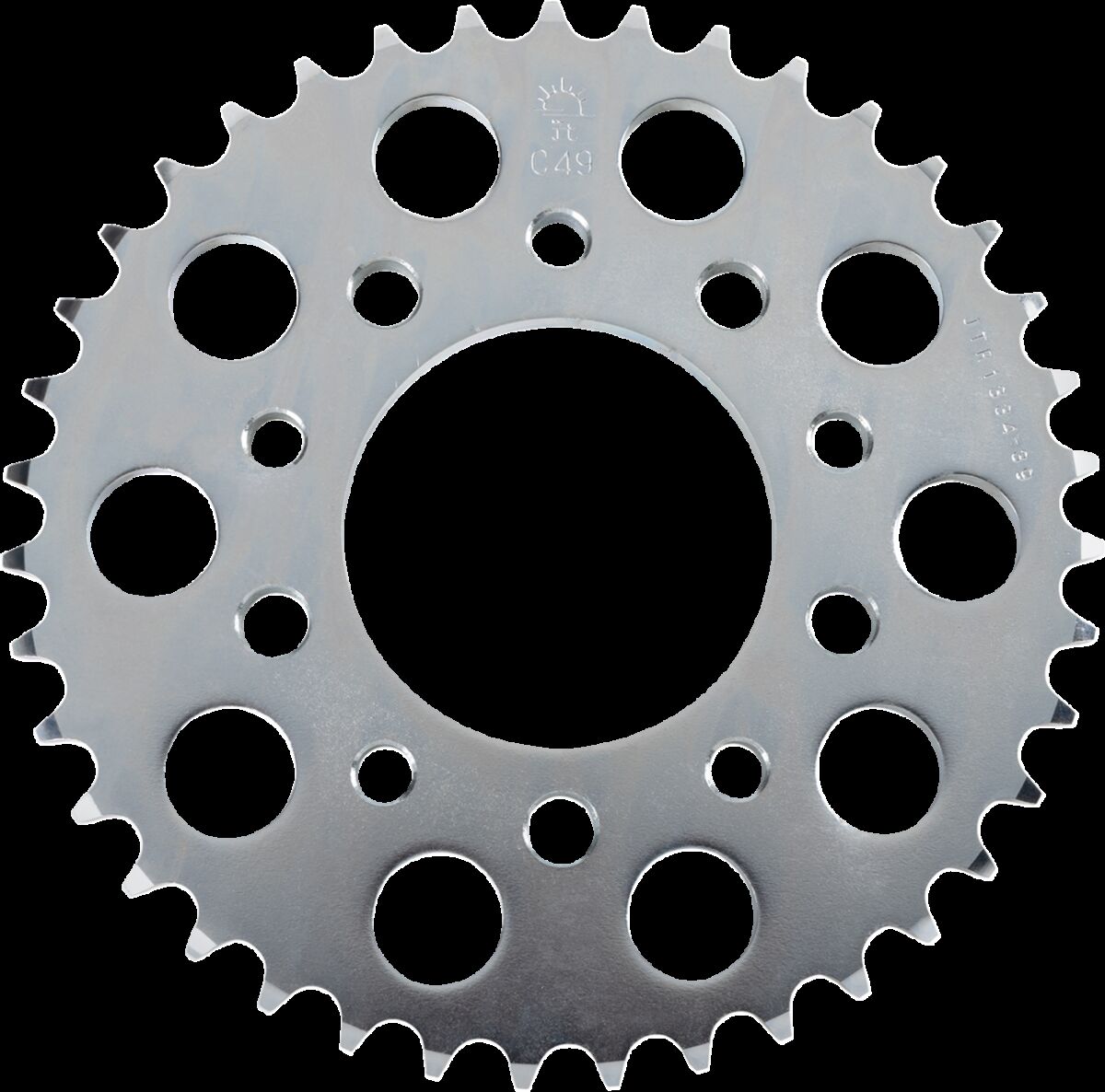 JTR1334.39 REAR REPLACEMENT SPROCKET 39 TEETH 530 PITCH NATURAL C49 HIGH CARBON STEEL