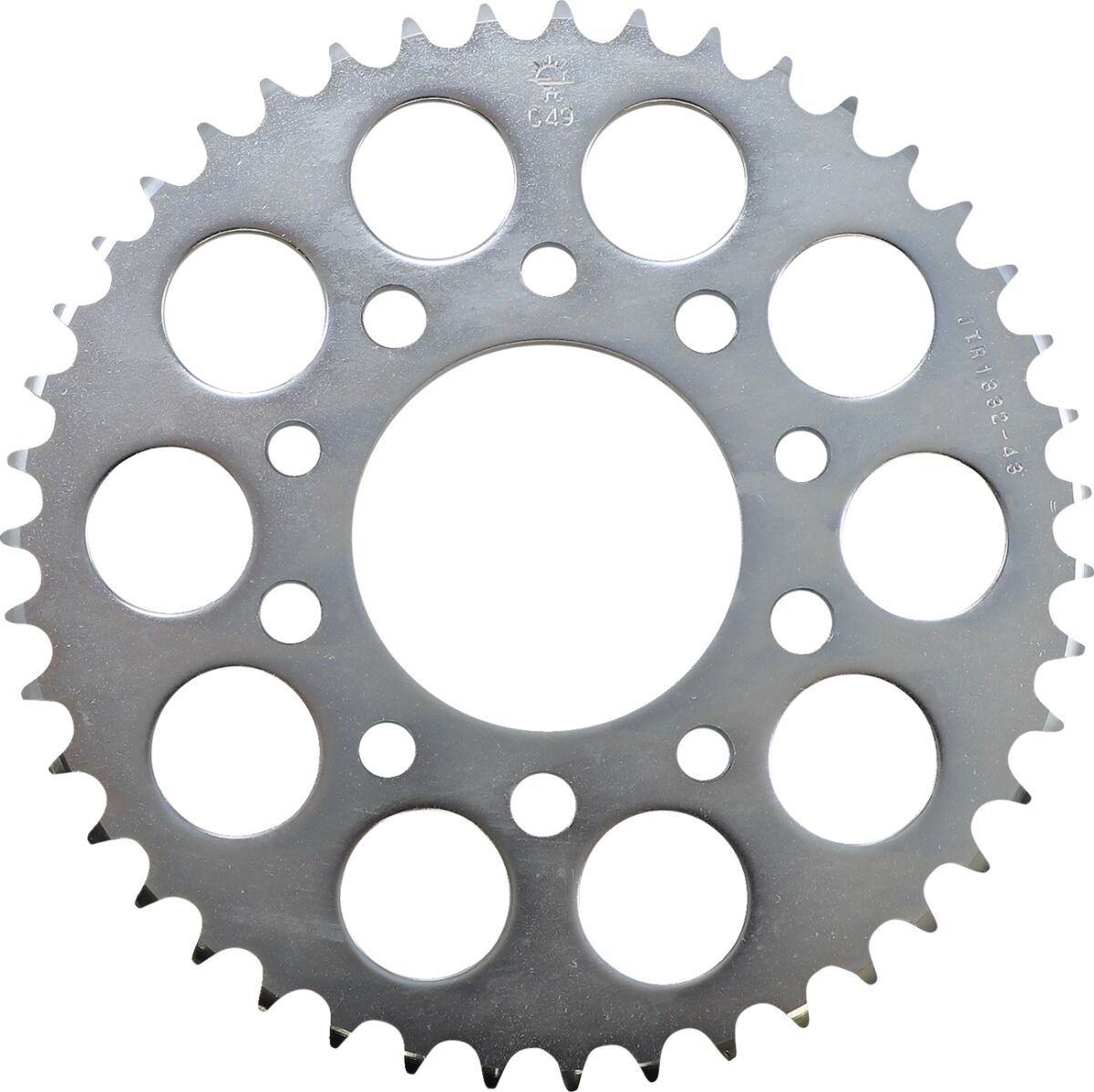 JTR1332.43 REAR REPLACEMENT SPROCKET 43 TEETH 525 PITCH NATURAL C49 HIGH CARBON STEEL