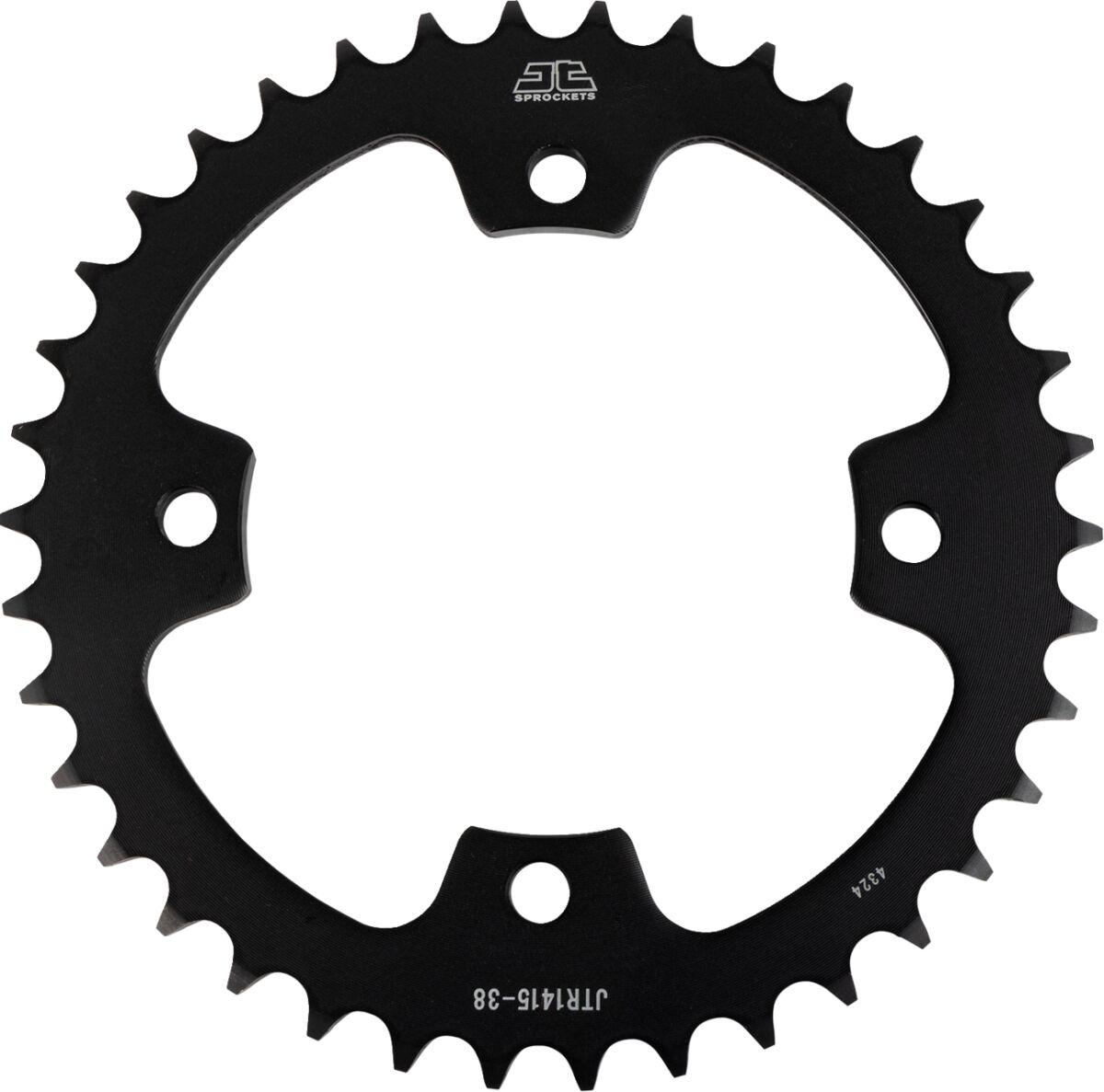JTR1415.38 REAR REPLACEMENT SPROCKET 38 TEETH 520 PITCH NATURAL C49 HIGH CARBON STEEL