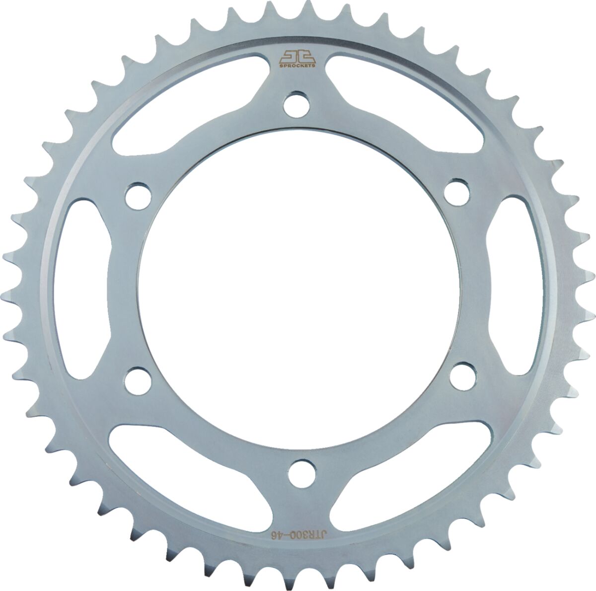 JTR300.46 REAR REPLACEMENT SPROCKET 46 TEETH 525 PITCH NATURAL C49 HIGH CARBON STEEL